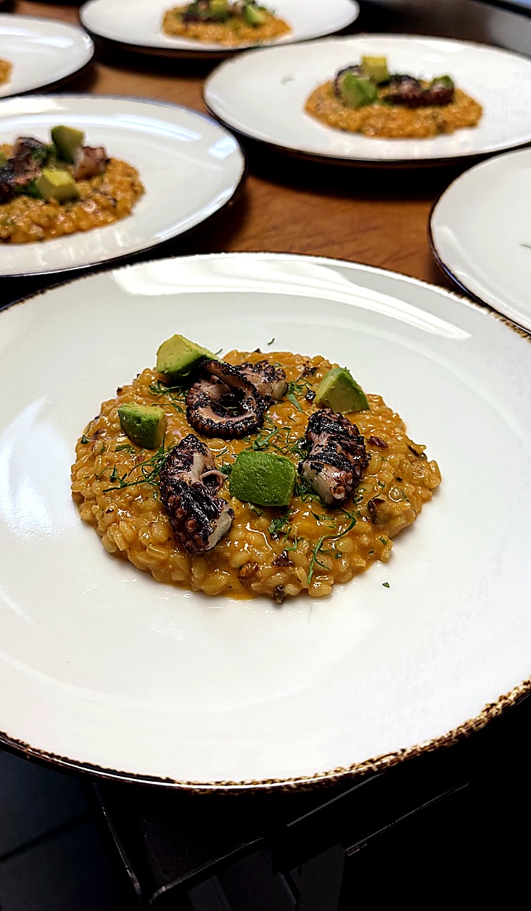 Signature plated dish